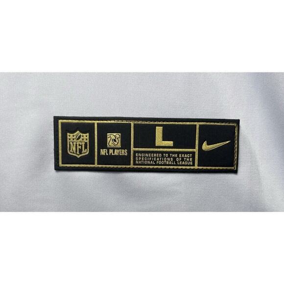 Raiders #28 Jacobs Golden Edition Jersey Replica Knockoff Size L - Picture 8 of 11